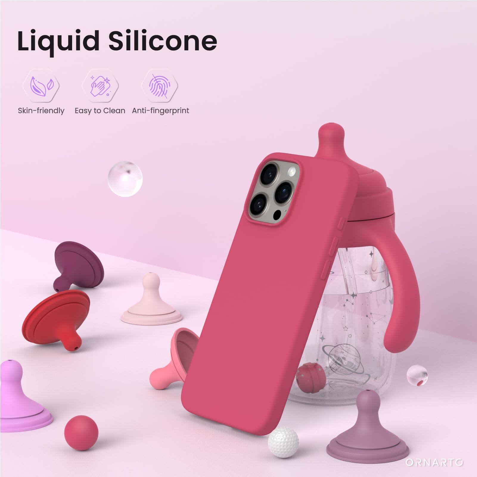 Liquid Silicone Skin-friendly Easy to Clean Anti-fingerprint ORNARTO