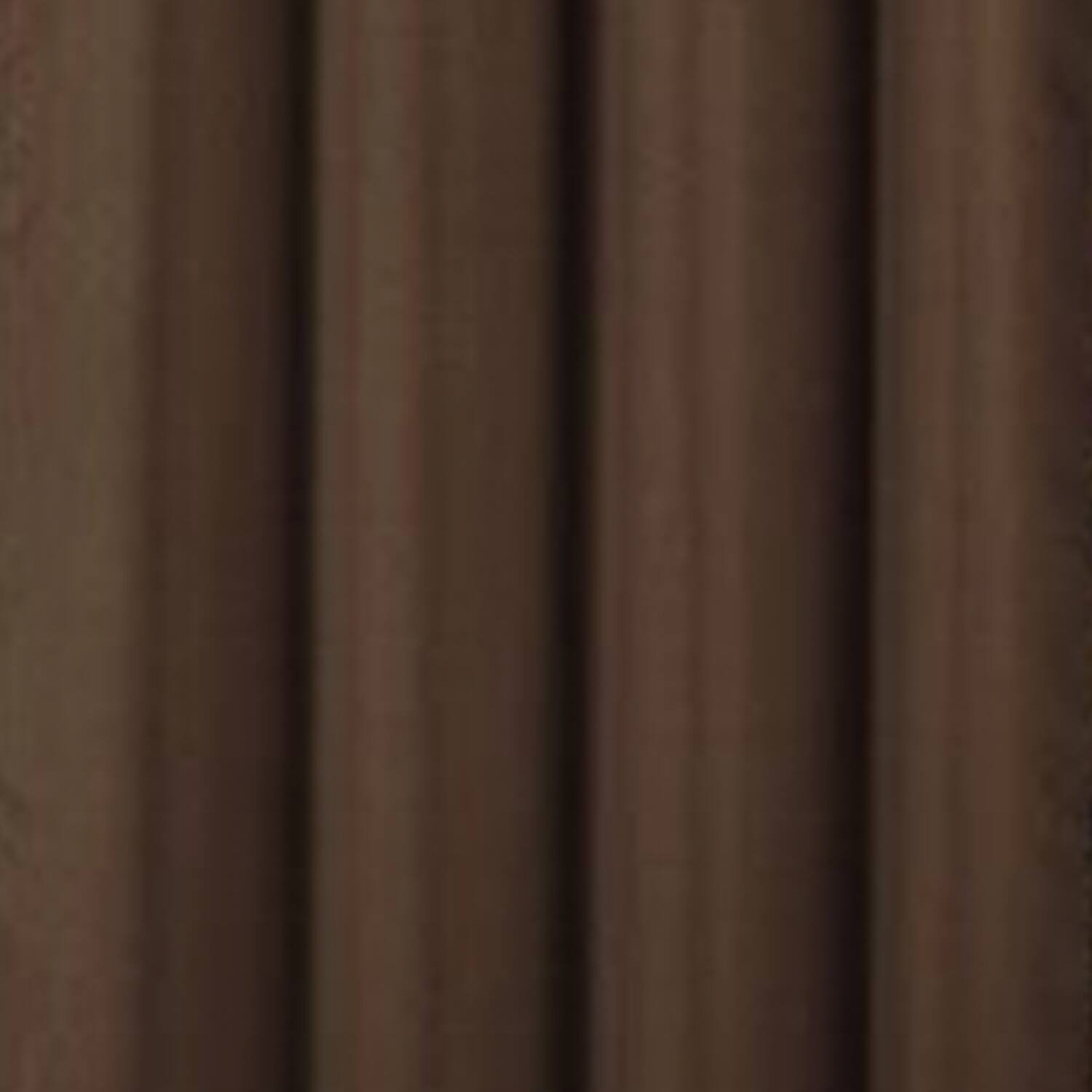 Alt View 1. RT Designers Collection - RT Designers Collection 100% Polyester Twilight Blackout Rod Pocket Curtain Panel 54" x 90" Chocolate - Chocolate.