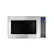 Alt View 1. Dacor - 1.5 Cu. Ft. Mid-Size Microwave - Stainless Steel.