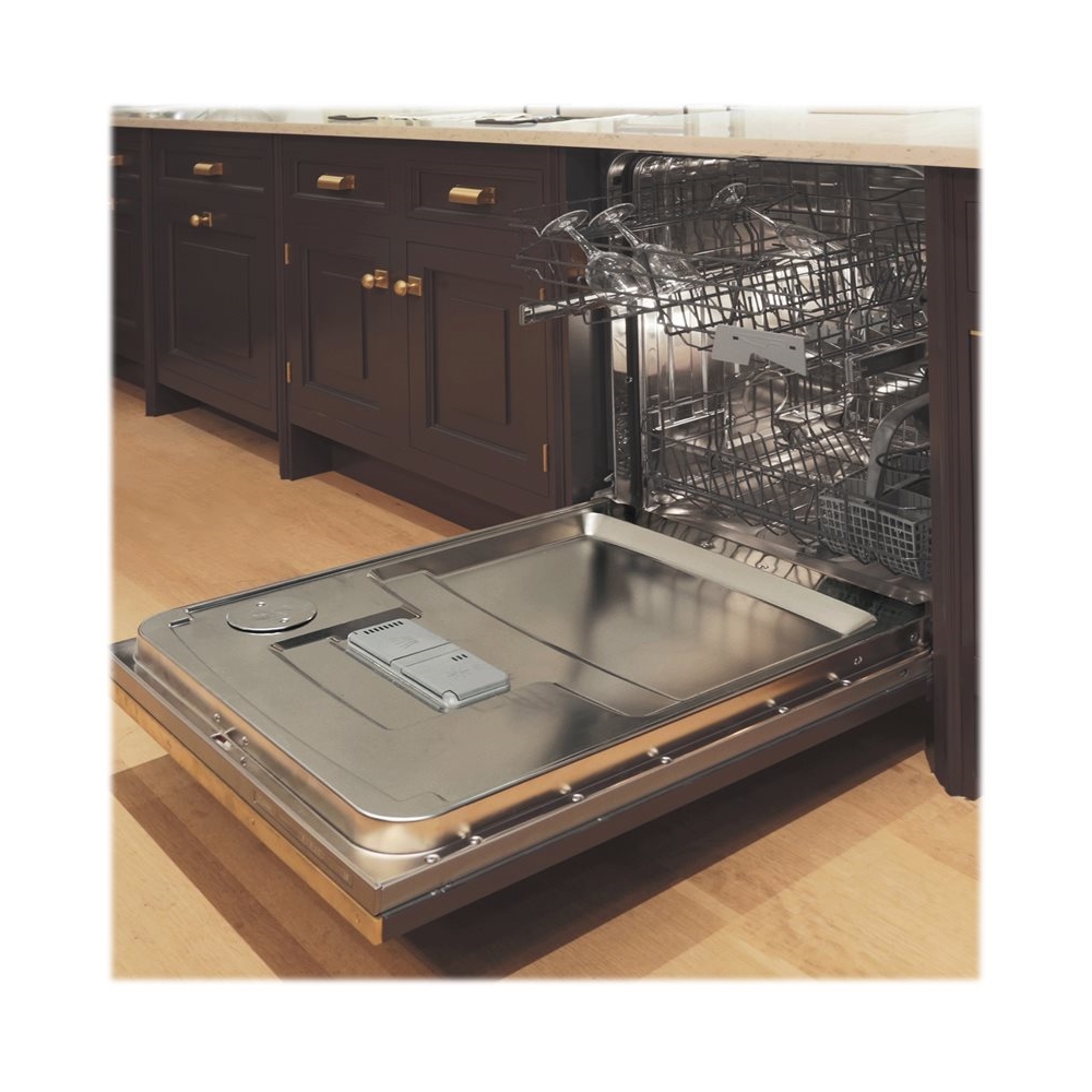 Angle View: Dacor - 24" Built-In Dishwasher - Stainless steel