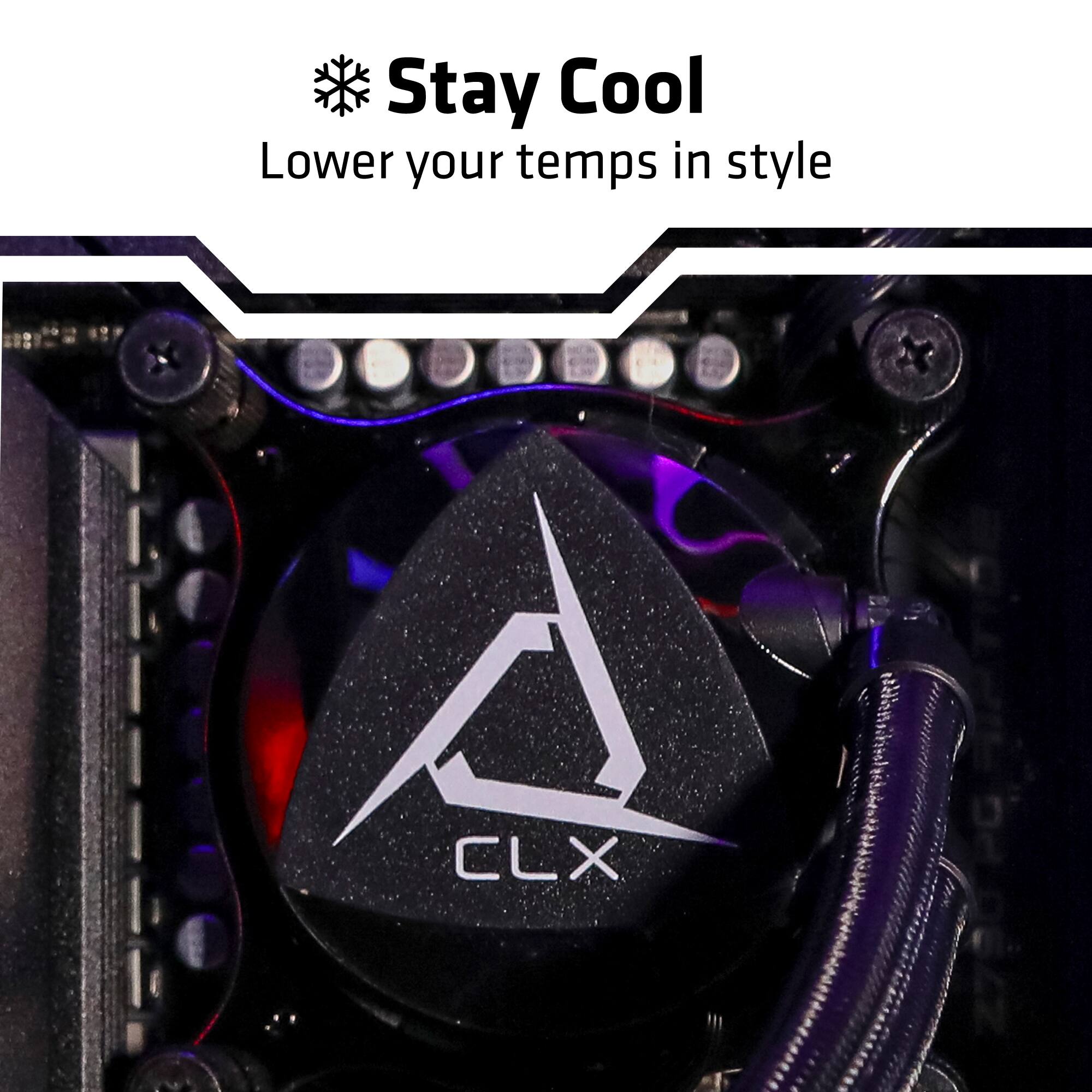 Stay Cool  
Lower your temps in style