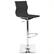 Front. LumiSource - Master Bar Stool - Black.