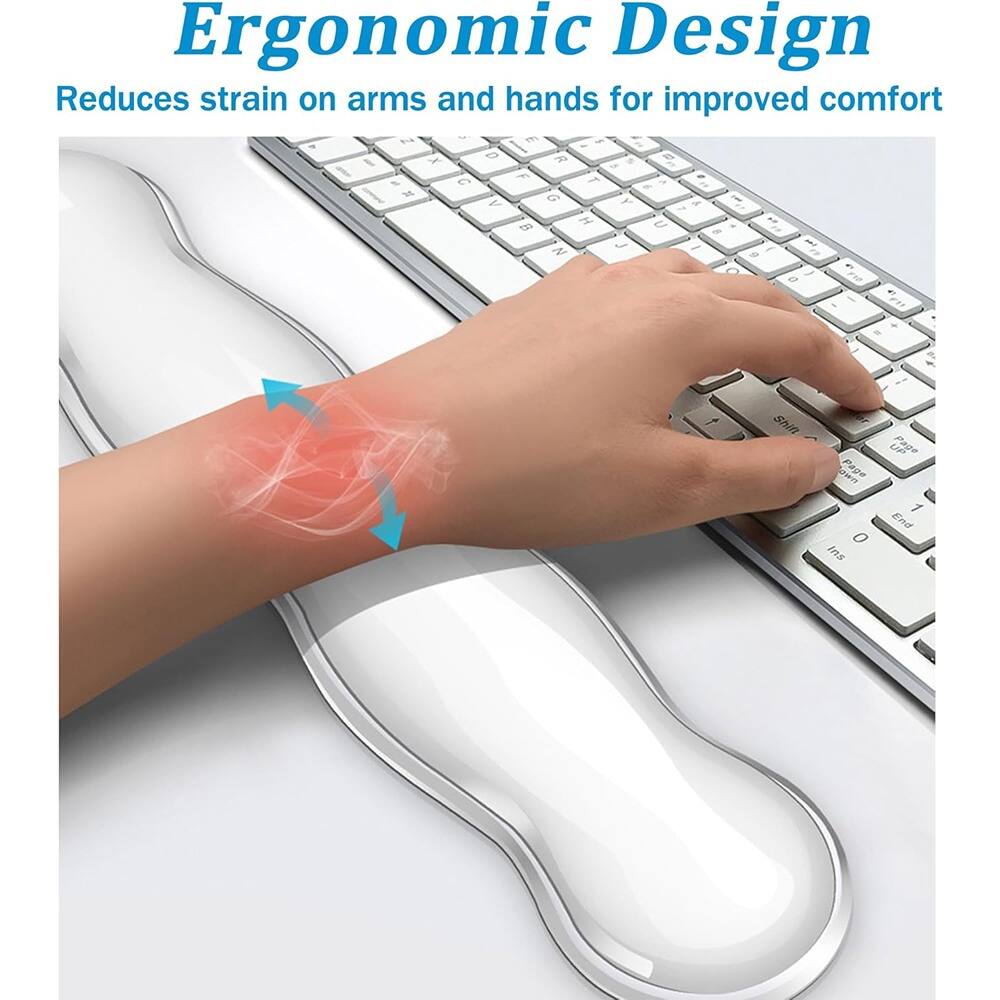 Ergonomic Design  
Reduces strain on arms and hands for improved comfort