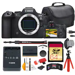 Canon - EOS R6 Mark II Mirrorless Camera 24.2MP Creator Bundle