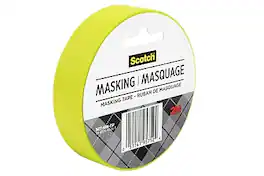 Scotch - Expressions Masking Tape, 0.94" x 20 yds., Lemon Lime - Green