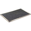 Front. Viking - Replacement Charcoal Filter for RVMH330 microwave hoods - Silver.