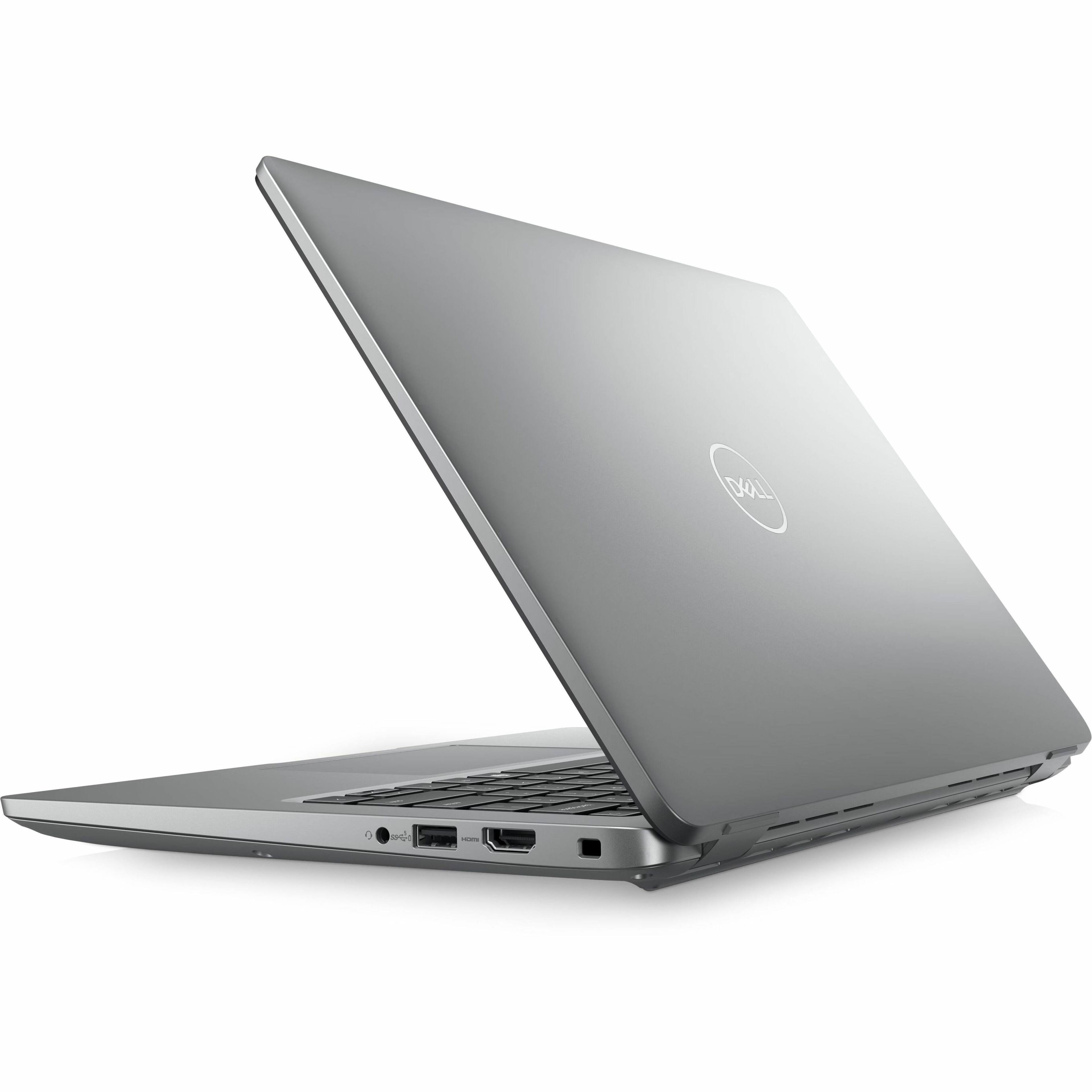 Alt View 21. Dell - Latitude 5000 14" Laptop - Intel Core Ultra 7 with 16GB Memory - 256 GB SSD - Titan Gray, Gray.