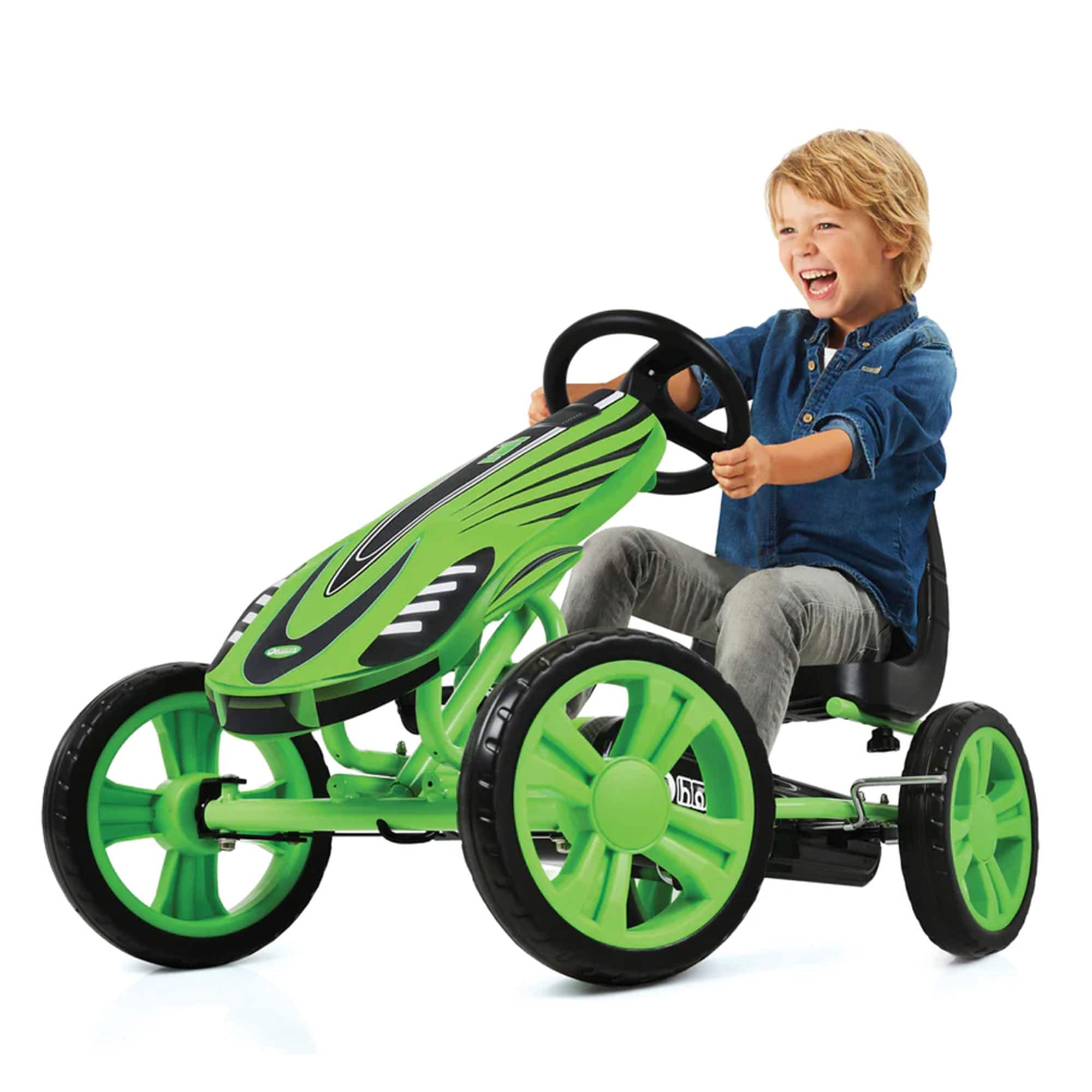 hauck Speedster Pedal Go Kart with Adjustable Bucket Seat for Kids