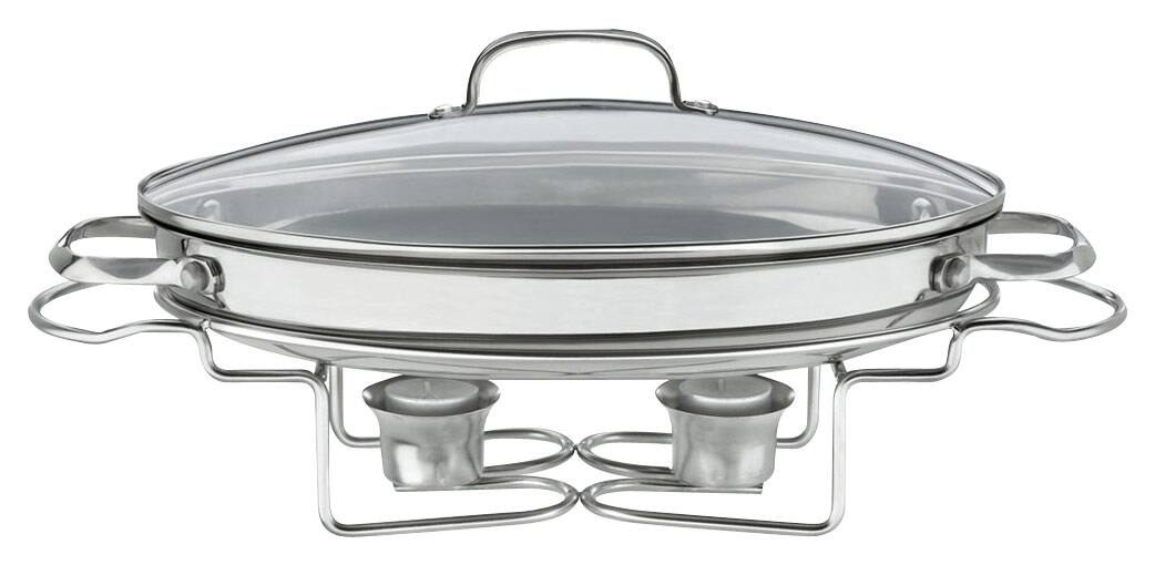 Angle. Cuisinart - Classic Entertaining Collection Buffet Server - Stainless-Steel.