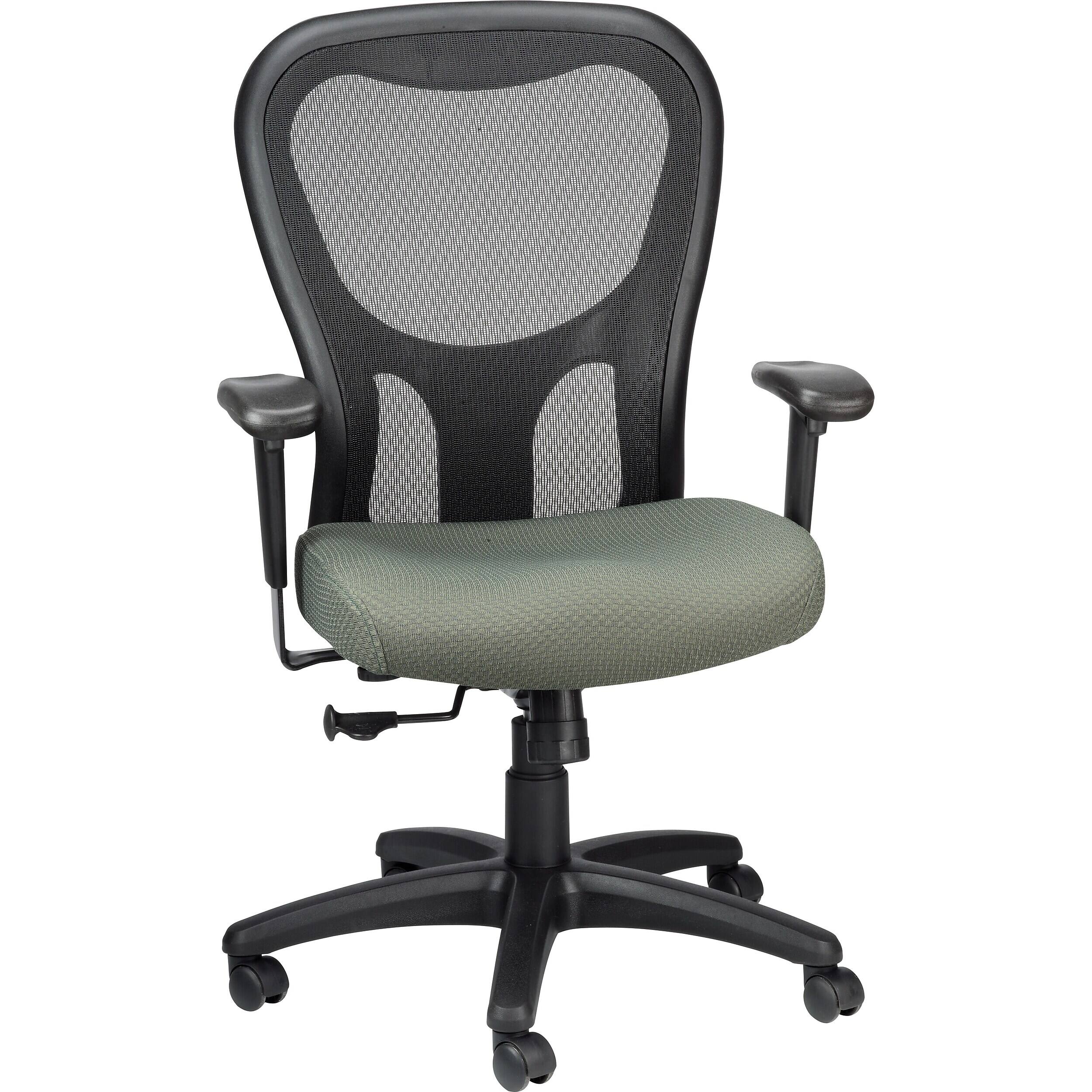 Alt View 4. Tempur-Pedic - TP9000 Mesh Task Chair, Olive (TP9000-OLIVE) - Olive.