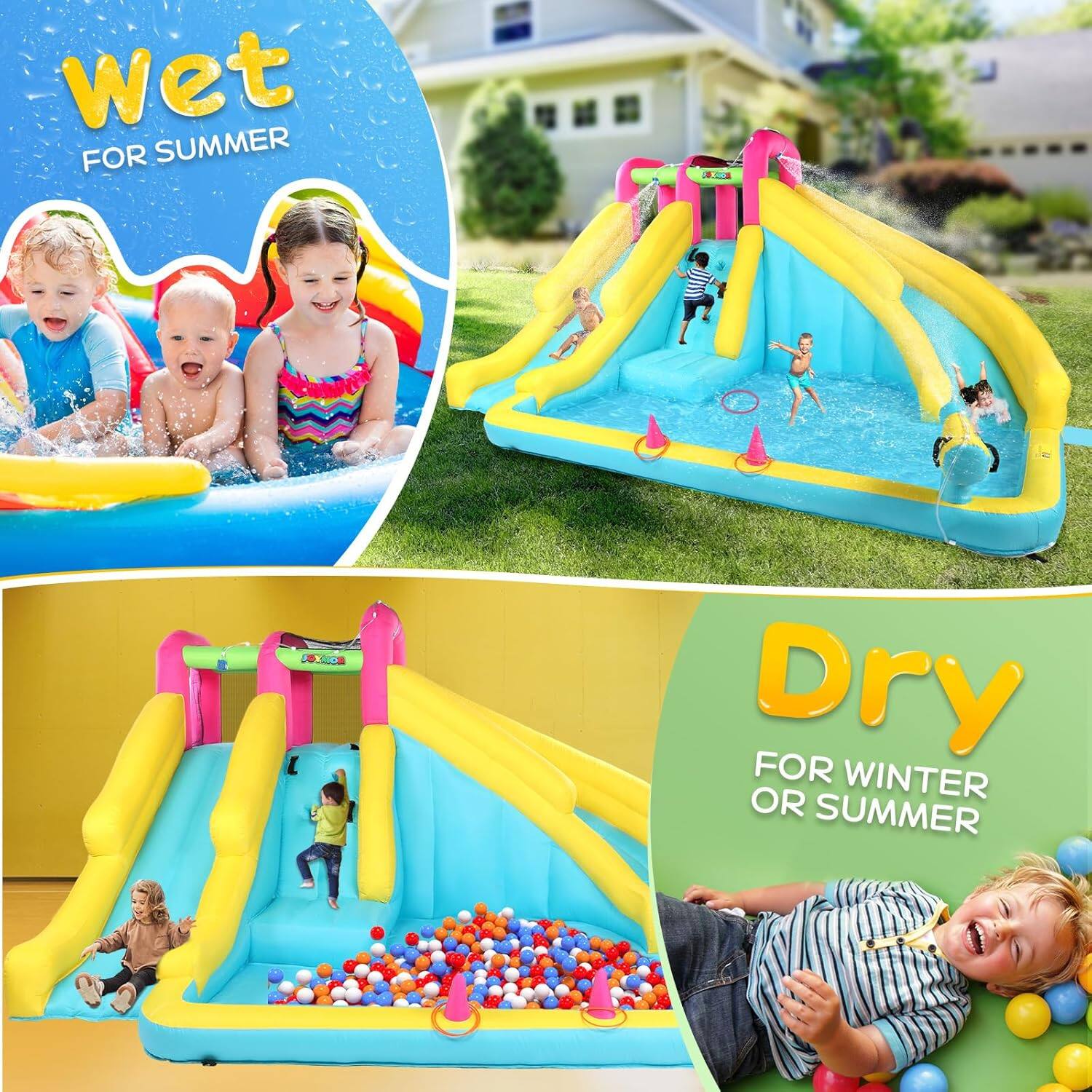 Wet for Summer  
Dry for Winter or Summer