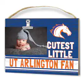 Jardine - UT Arlington Mavericks 8'' x 10'' Cutest Little Fan Team Logo Clip Photo Frame - Blue
