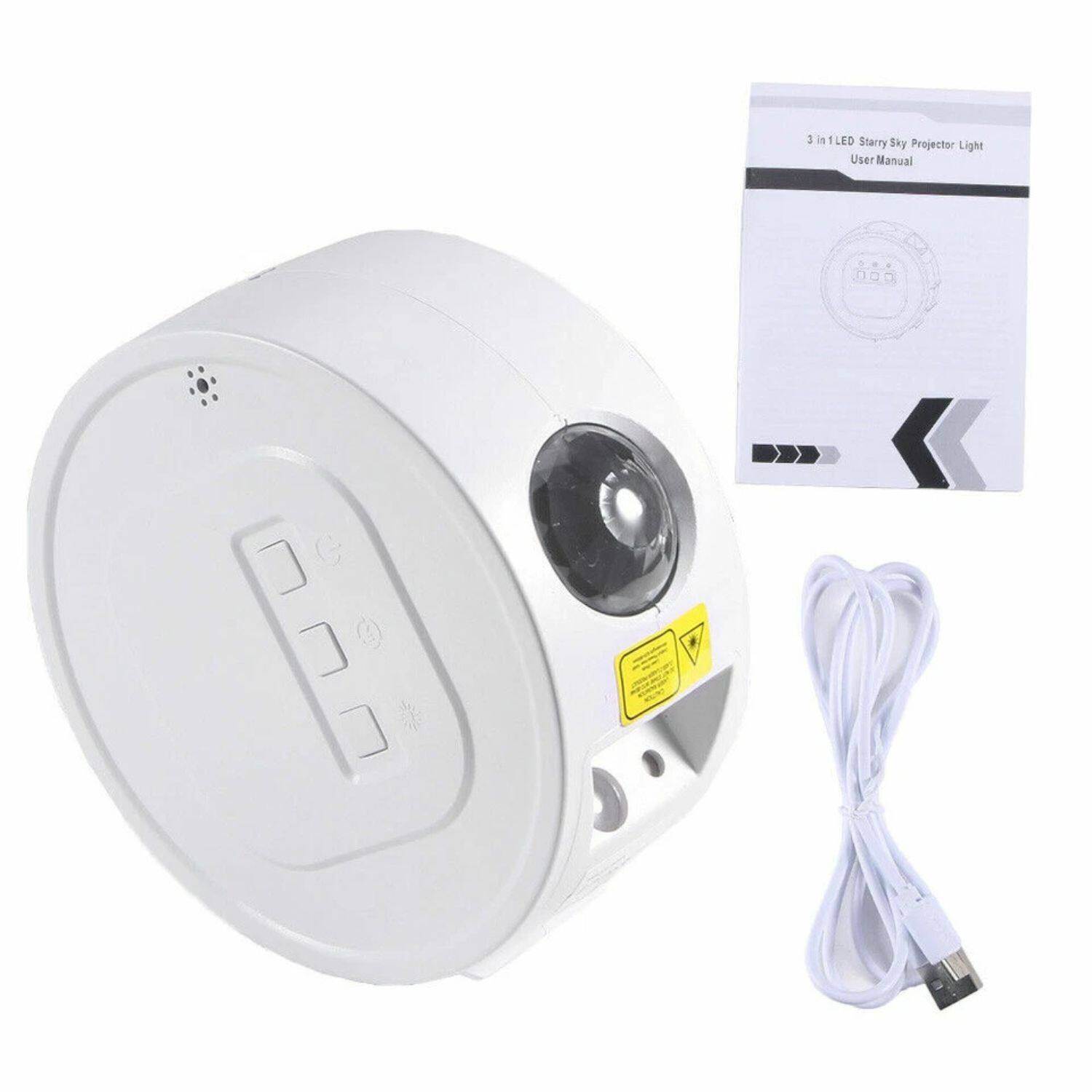 3 in 1 LED Starry Sky Projector Light  
User Manual