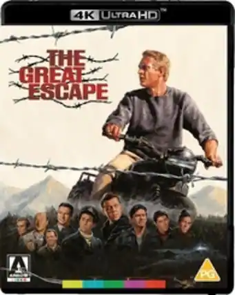 Front. The Great Escape - 4K Blu-Ray.