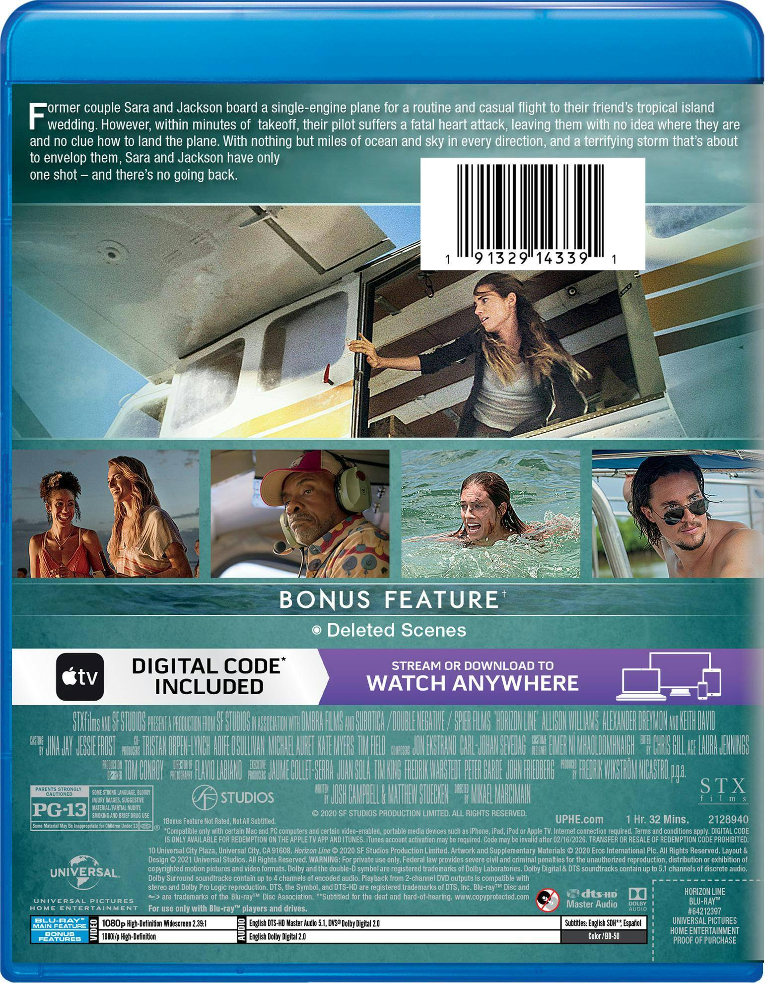 Back. Horizon Line [Blu-ray].