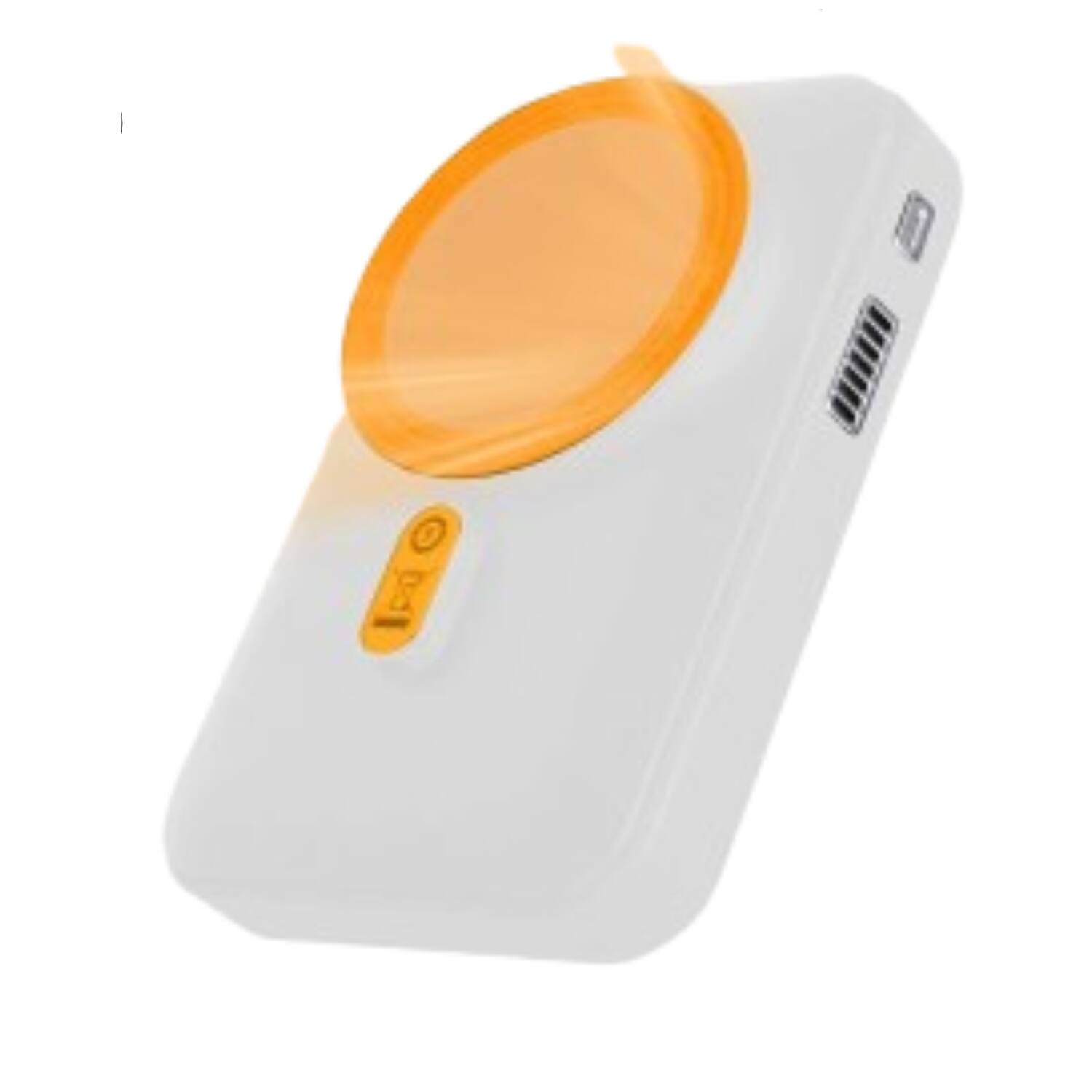 Angle. Home Collection - 10000mAh Magnetic Wireless Portable Charger White - White.