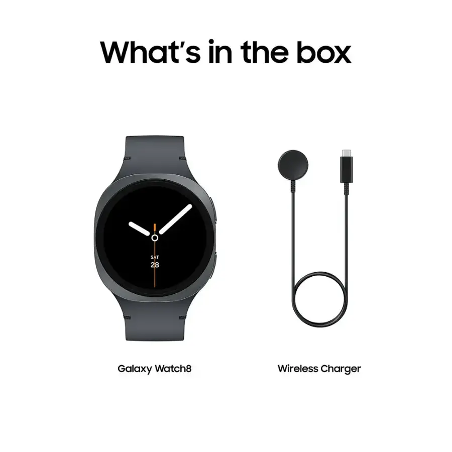 What's in the box - Galaxy Watch8 - Wireless Charger