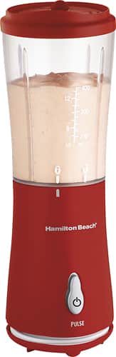 Front. Hamilton Beach - 12-Oz. Blender - Red.