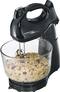 Hamilton Beach - Power Deluxe 6-Speed Stand Mixer - Black-Angle_Standard