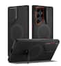 SURITCH - Case for Samsung Galaxy S23 Ultra, Magnetic Shockproof Hard shell with Camera Cover & Adjustable Kickstand - Aurora Black