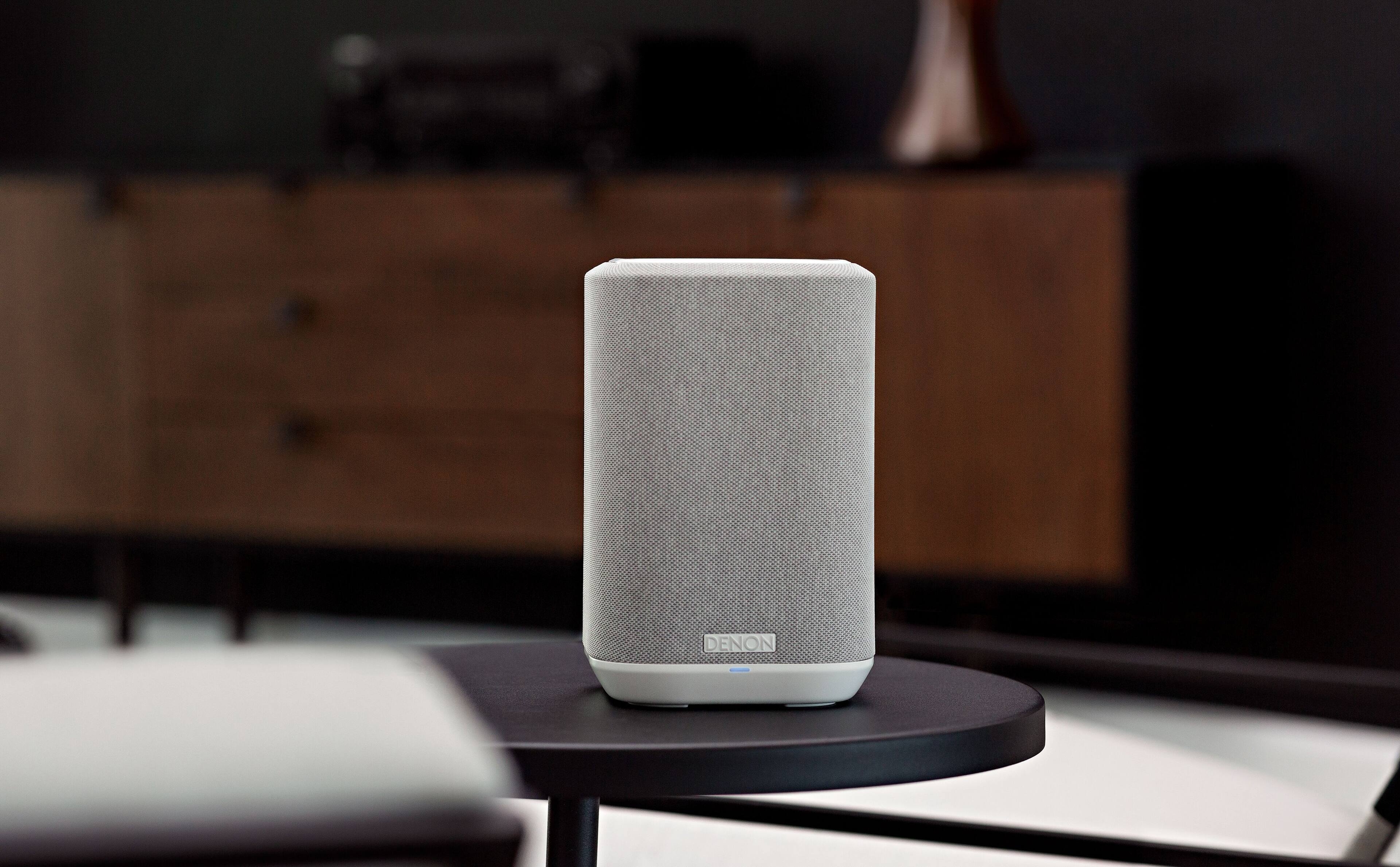 Alt View 15. Denon - Home 150NV Smart Wireless Capability Powered Speaker - White.