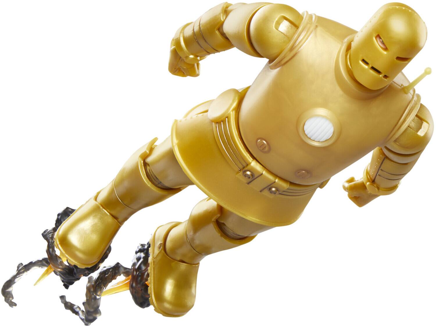 Alt View 3. Hasbro - Hasbro Collectibles - Tales of Suspense - Marvel Legends - Iron Man (Model 01 - Gold)   - Collectibles - Multicolor.