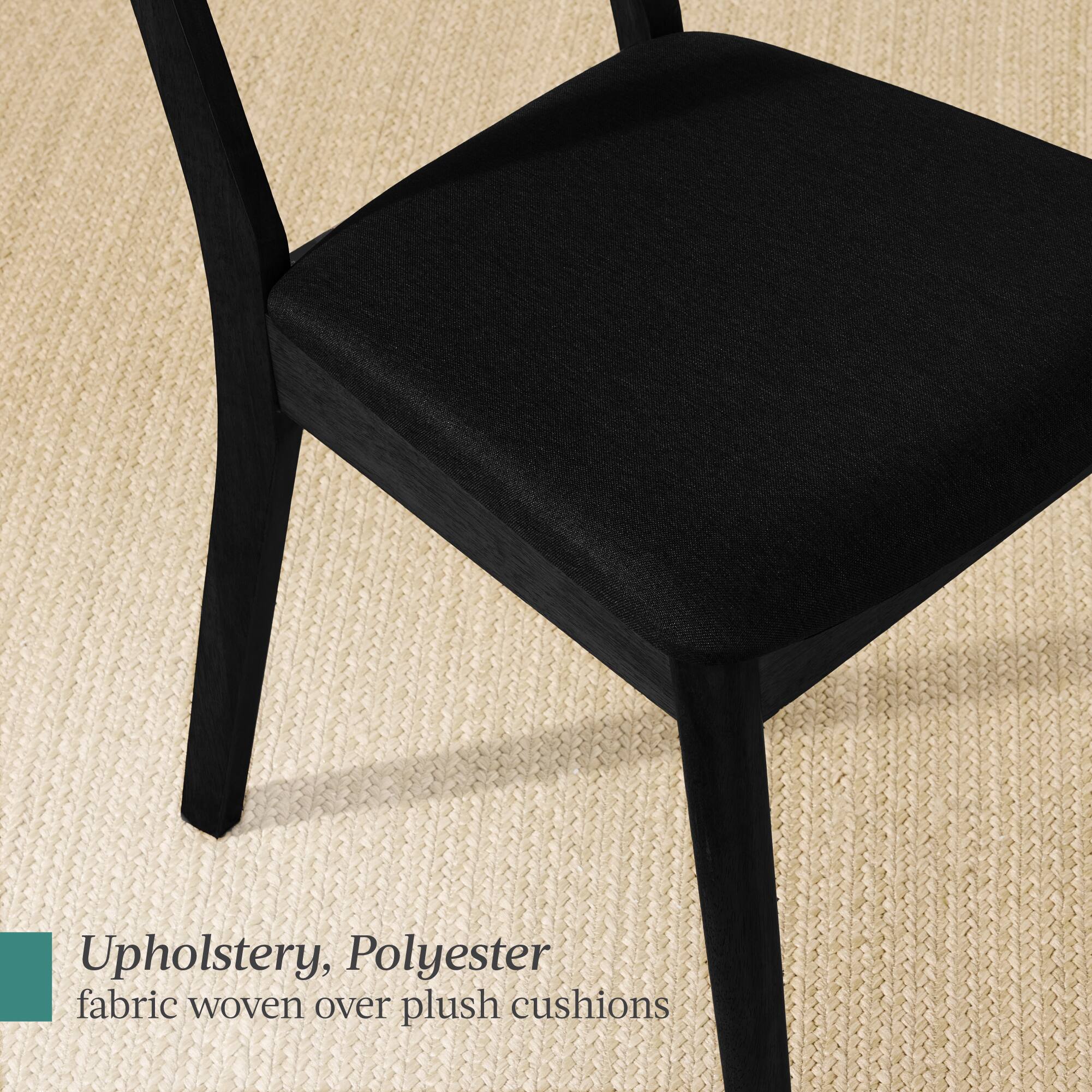 Upholstery, Polyester fabric woven over plush cushions