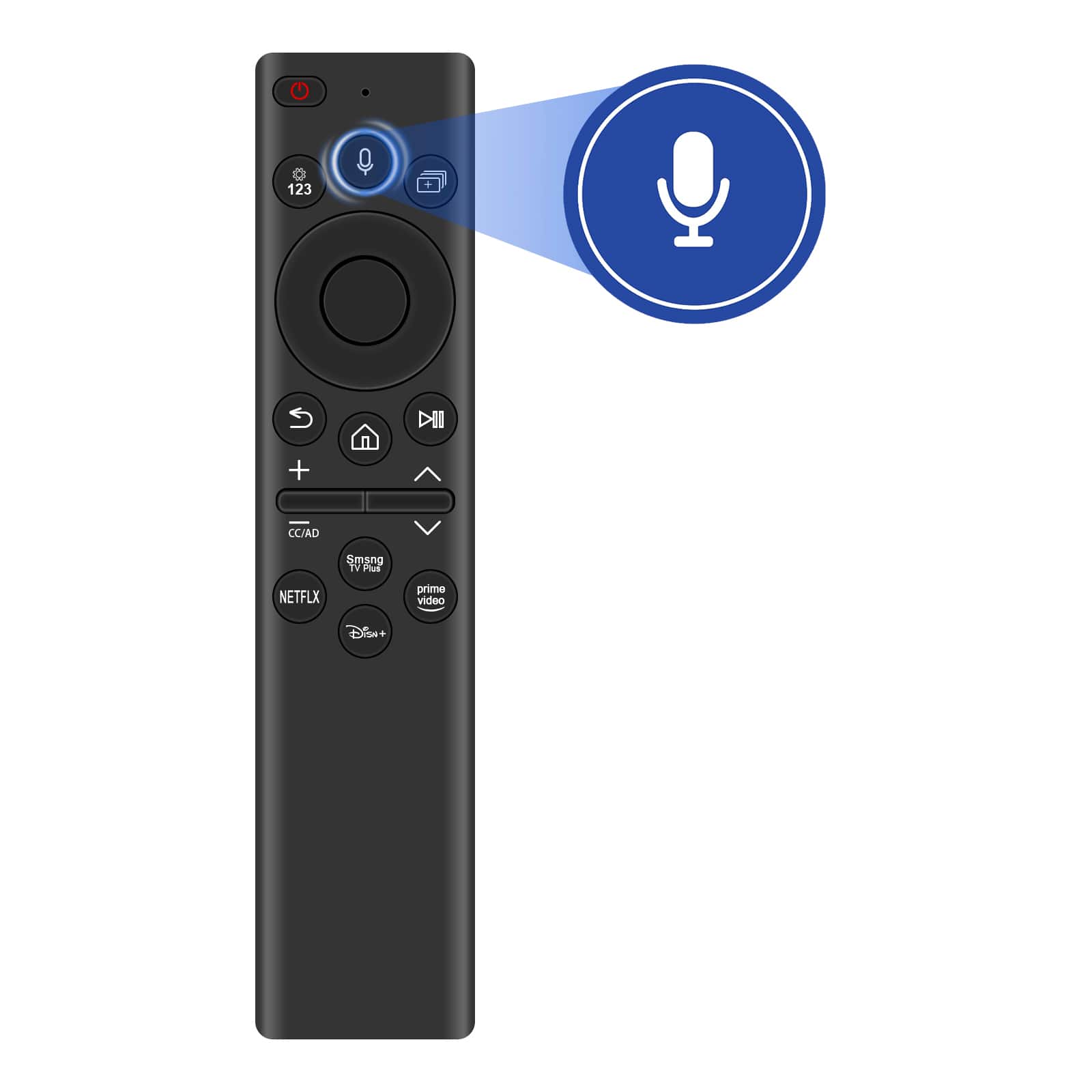 123 + DII + CC/AD
Smsng TV Plus
NETFLX
prime video
DisH