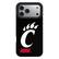 Front. Keyscaper - Cincinnati Bearcats Bump Case with 8.2ft Drop Protection - 16 Pro Max - Multicolor.