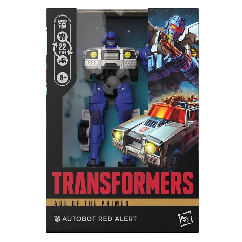 TRANSFORMERS  
AGE OF THE PRIMES  
AUTOBOT RED ALERT  

22 STEPS  
8+