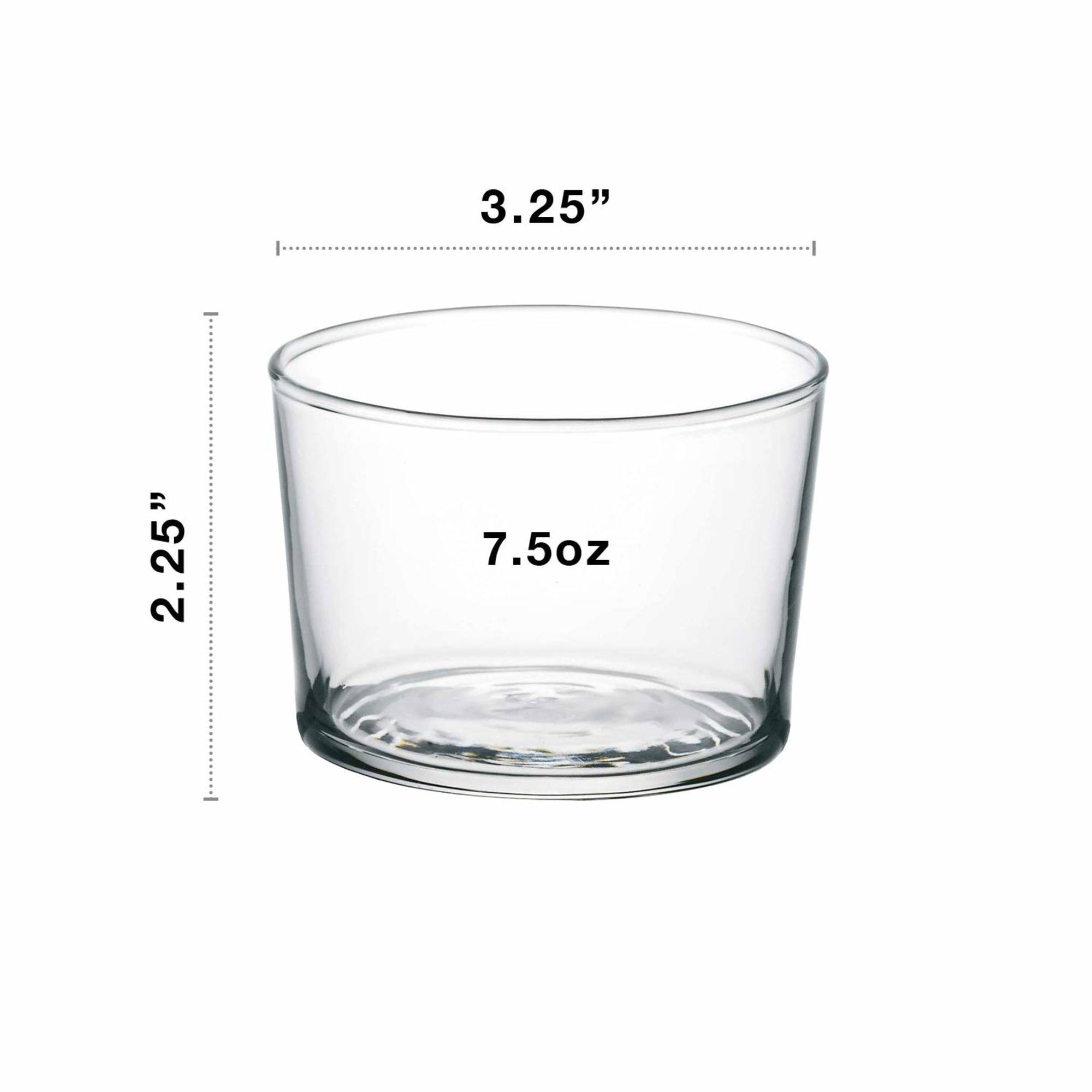 3.25" 2.25" 7.5oz