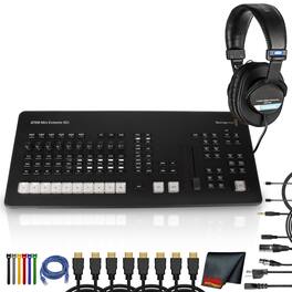 Blackmagic Design - ATEM Mini Extreme ISO G2 Switcher | 8-Input Live Production Mixer + More - Black