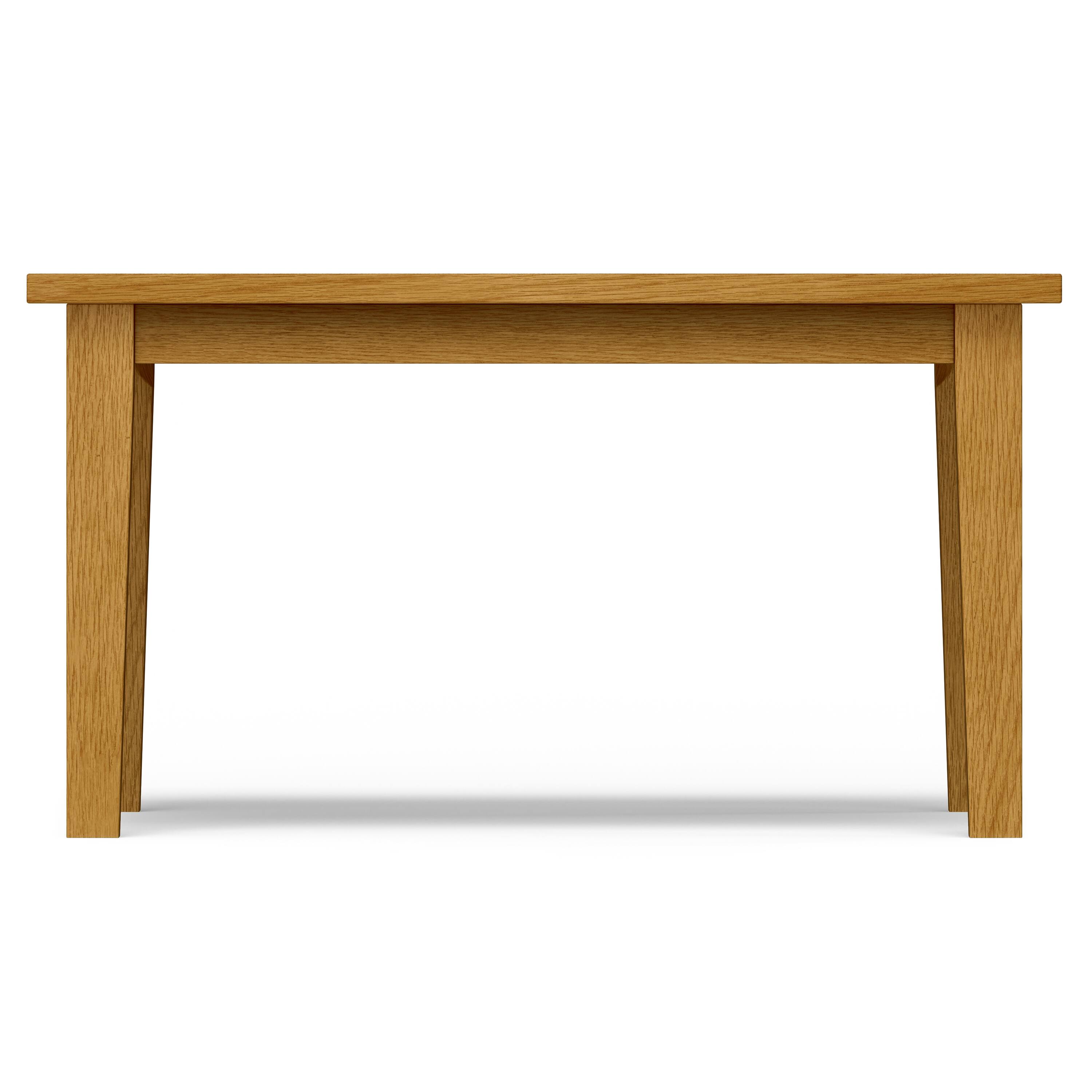 Left. Simpli Home - Eastwood 54 inch x 54 inch Square Contemporary Dining Table in Oak - Oak.