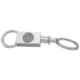 Jardine - Hobart & William Smith Colleges Team Logo Two-Section Key Ring - Silver