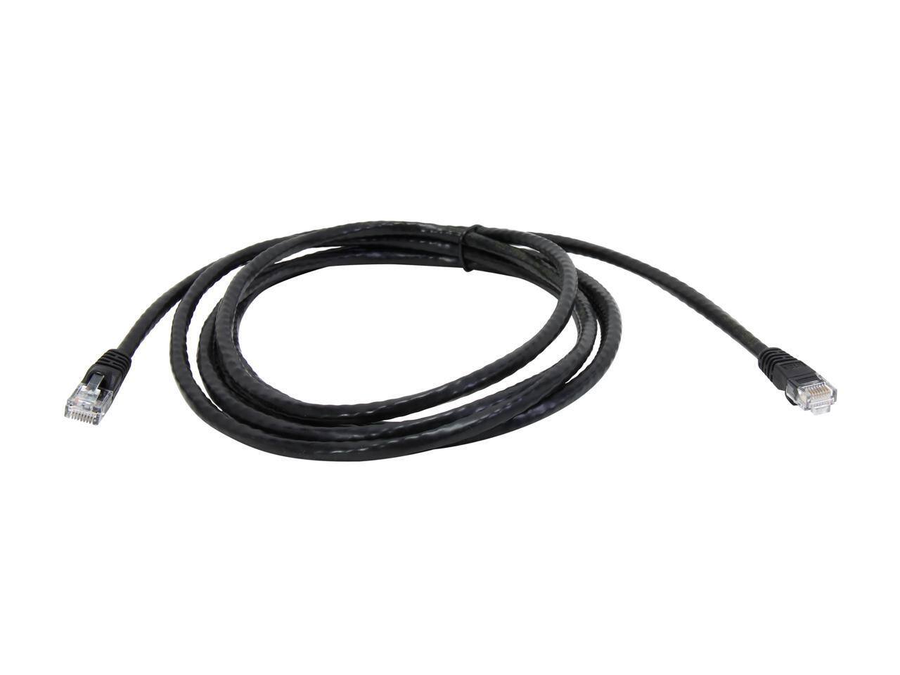 Alt View 1. Nippon Labs - Nippon Labs CAT6MB-10BK 10 ft. CAT 6 UTP Injection Molded Boot Patch Ethernet Cable, Black.