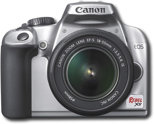 Best Buy: Canon EOS Digital Rebel XS Digital SLR Camera Silver XS Silver