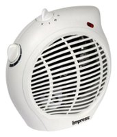 Impress - Compact Fan Heater - White - Front_Zoom