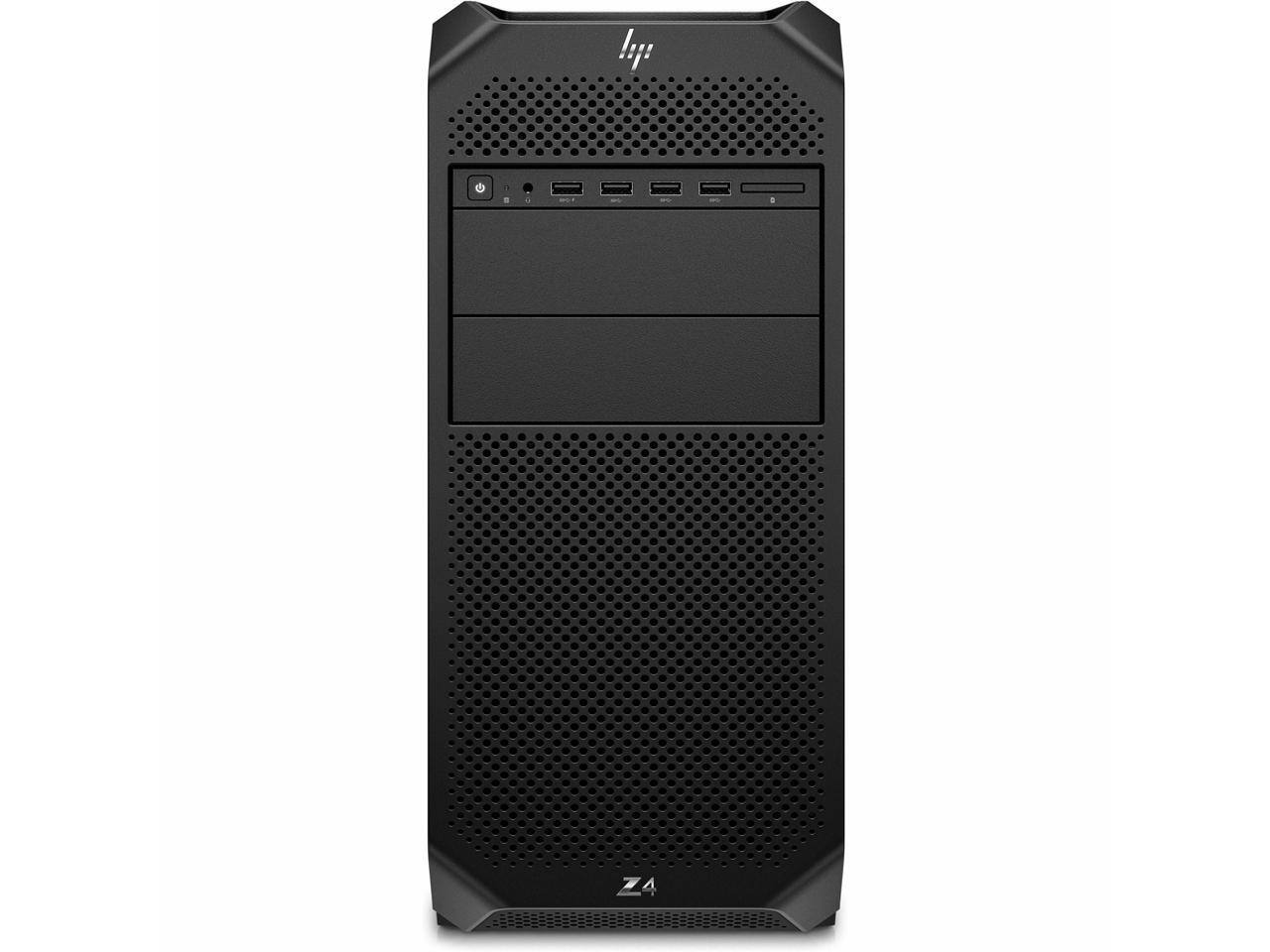 Alt View 1. HP - HP Z4 G5 Workstation - Xeon w3-2535, 32 GB, 1 TB SSD, Intel W790, RTX A1000 8 GB, Windows 11 Pro - Black.