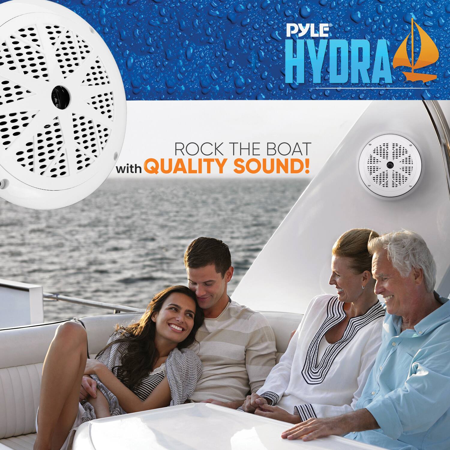 PYLE HYDRA

ROCK THE BOAT with QUALITY SOUND!