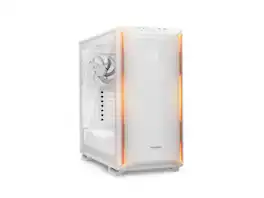 be quiet! - Dark Base 701 | Mesh Front | 3 Silent Wings 4 Fans | ARGB Lighting | Tempered Glass | PWM/ARGB Hub | White - White