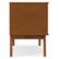 Alt View 2. Simpli Home - Draper 60W Low TV Stand with Doors and Shelves - Teak Brown.