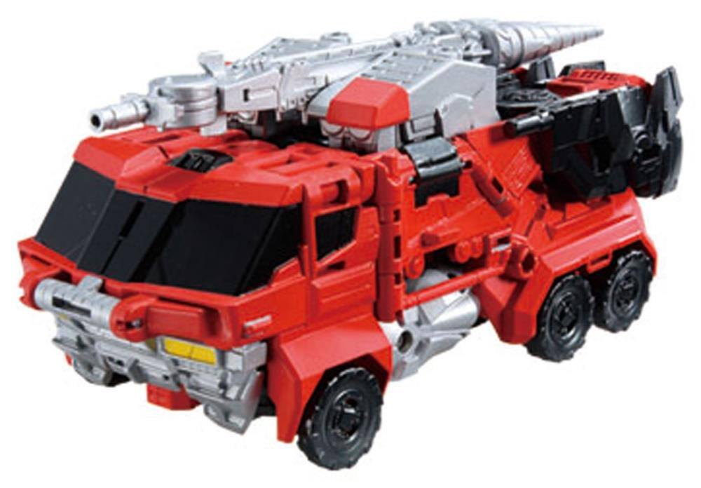 Alt View 4. Transformers - G03 Ganou Samurai Fire Truck | Transformers Go! EG Collection.