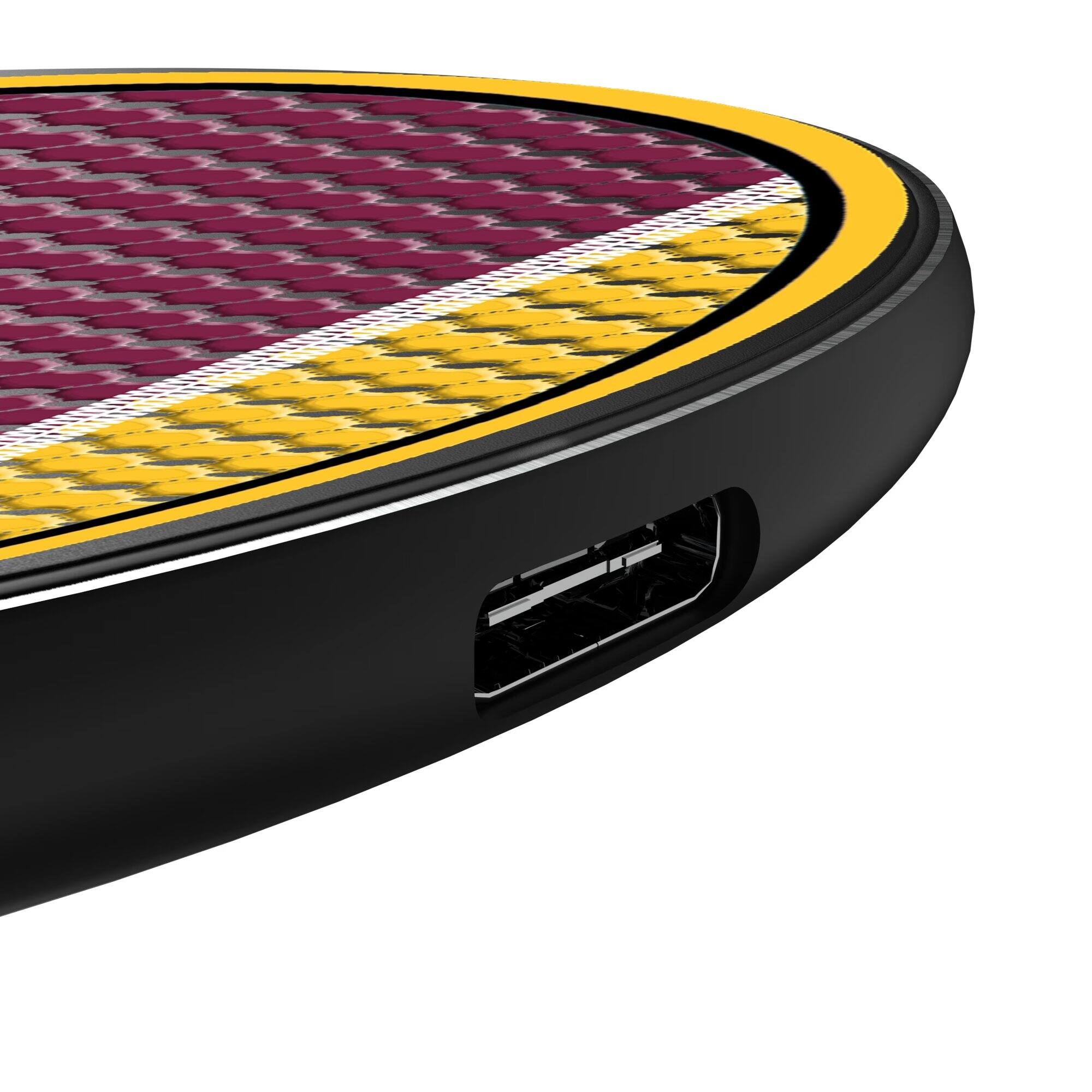 Alt View 2. Keyscaper - Arizona State Sun Devils Wireless Charging Pad - Multicolor.