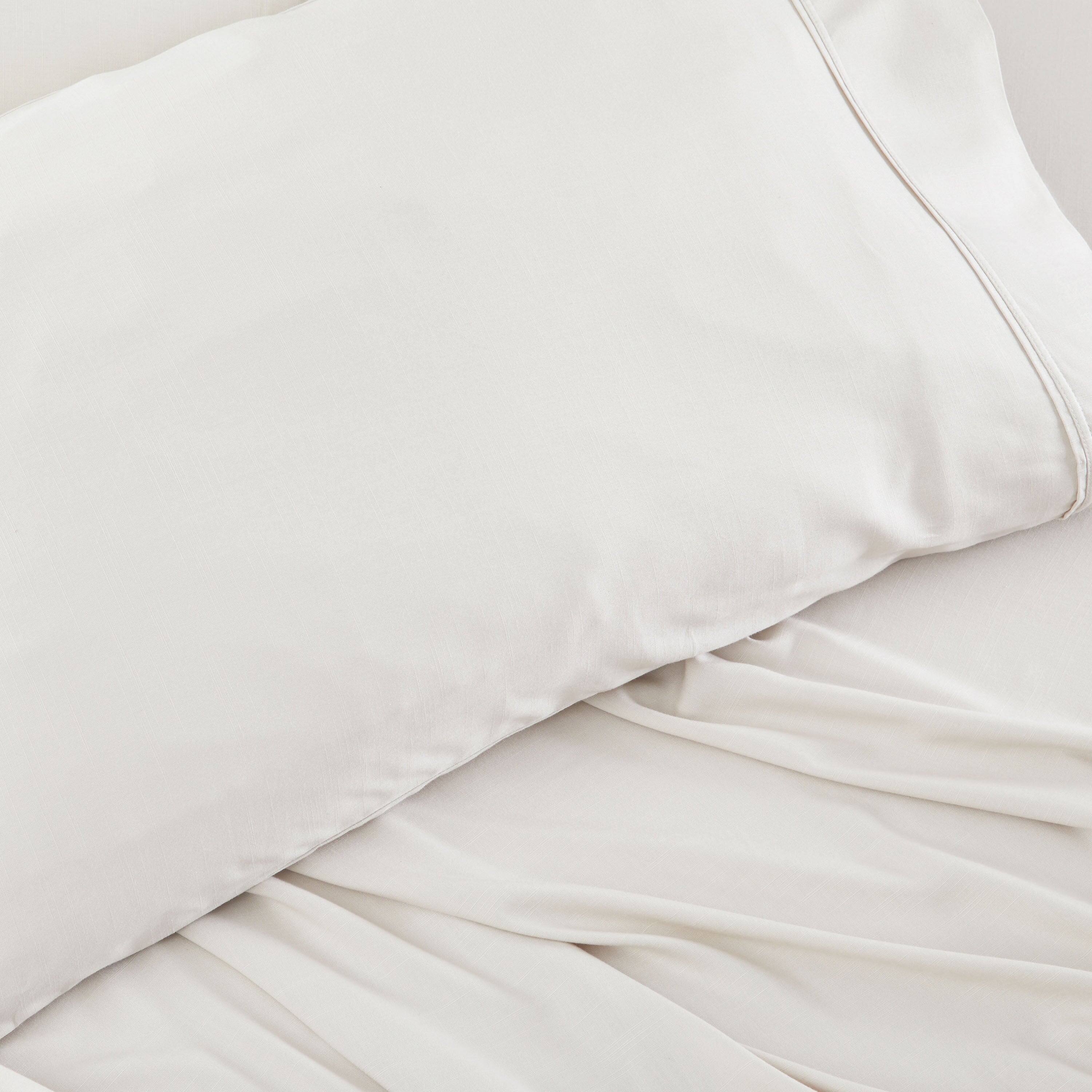Alt View 9. Bedgear - Hyper-Linen Pillowcase Set - Yellow, King - yellow.