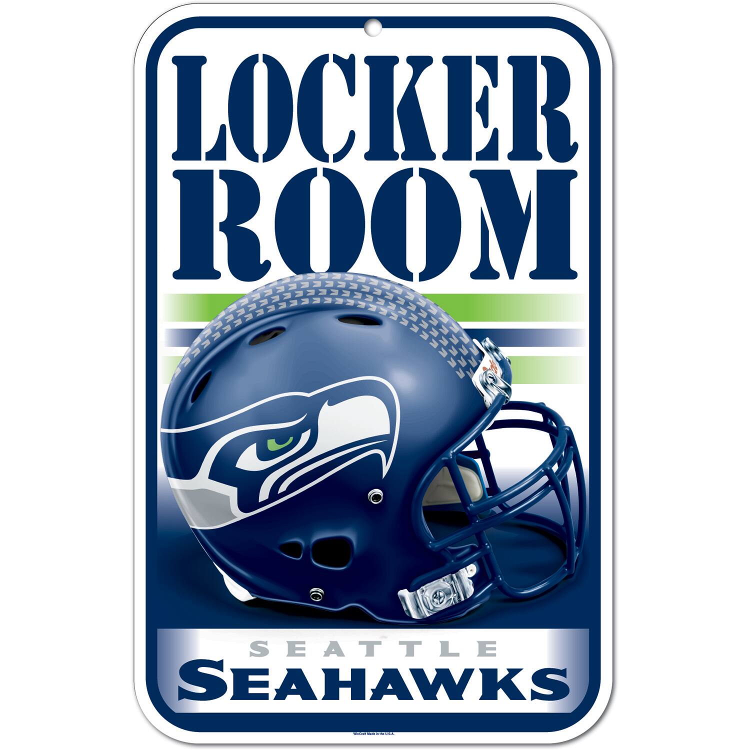 Seattle Seahawks 11" x 17" Indoor/Outdoor Sign