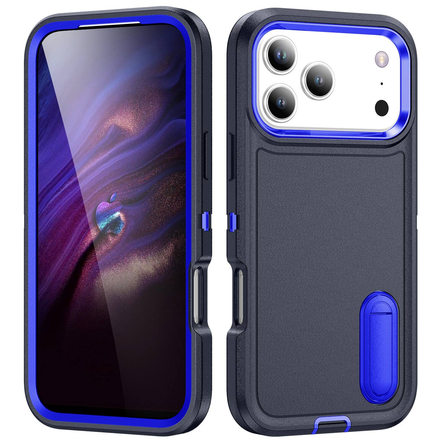 Dark blue+Royal blue