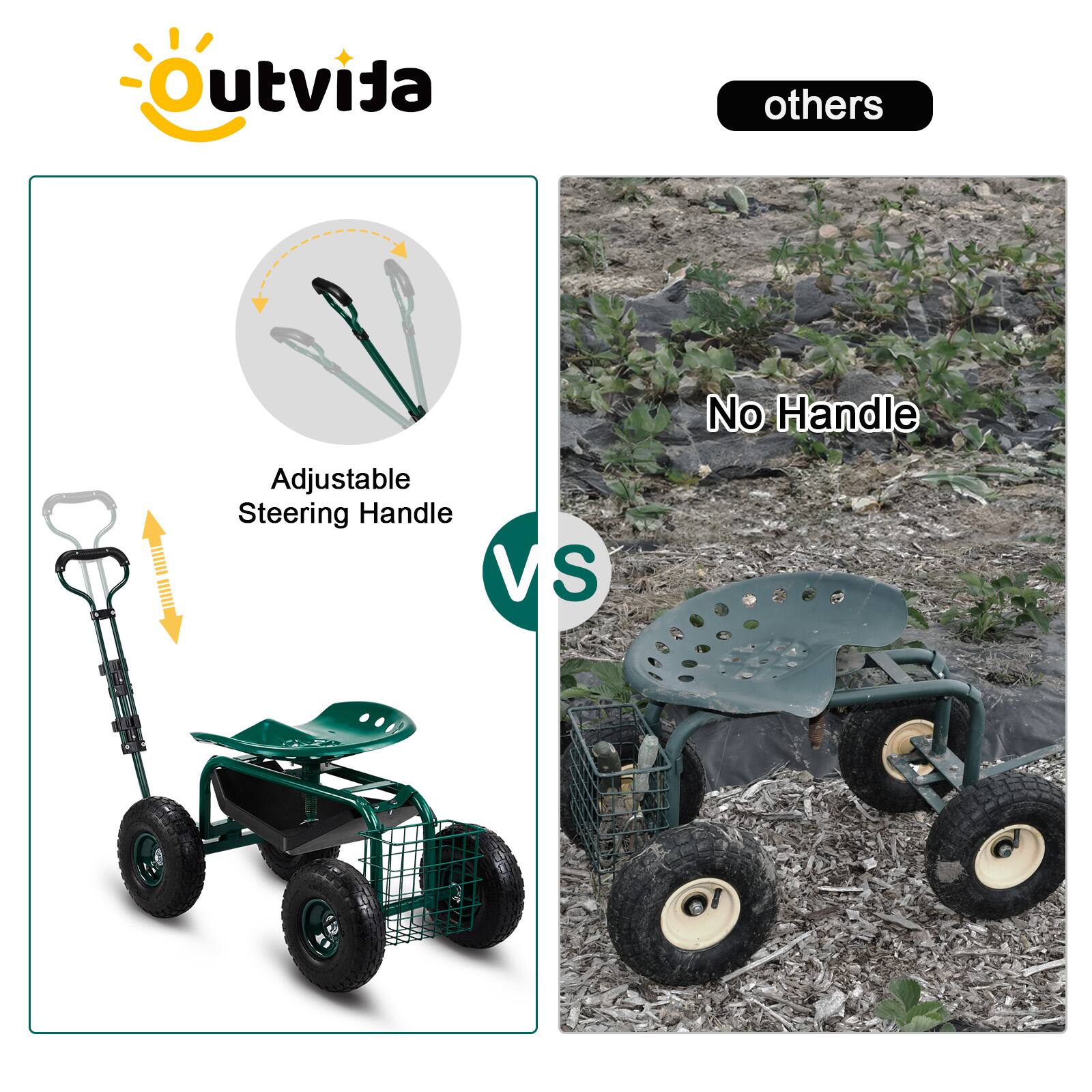 Outvida others

Adjustable Steering Handle

VS

No Handle