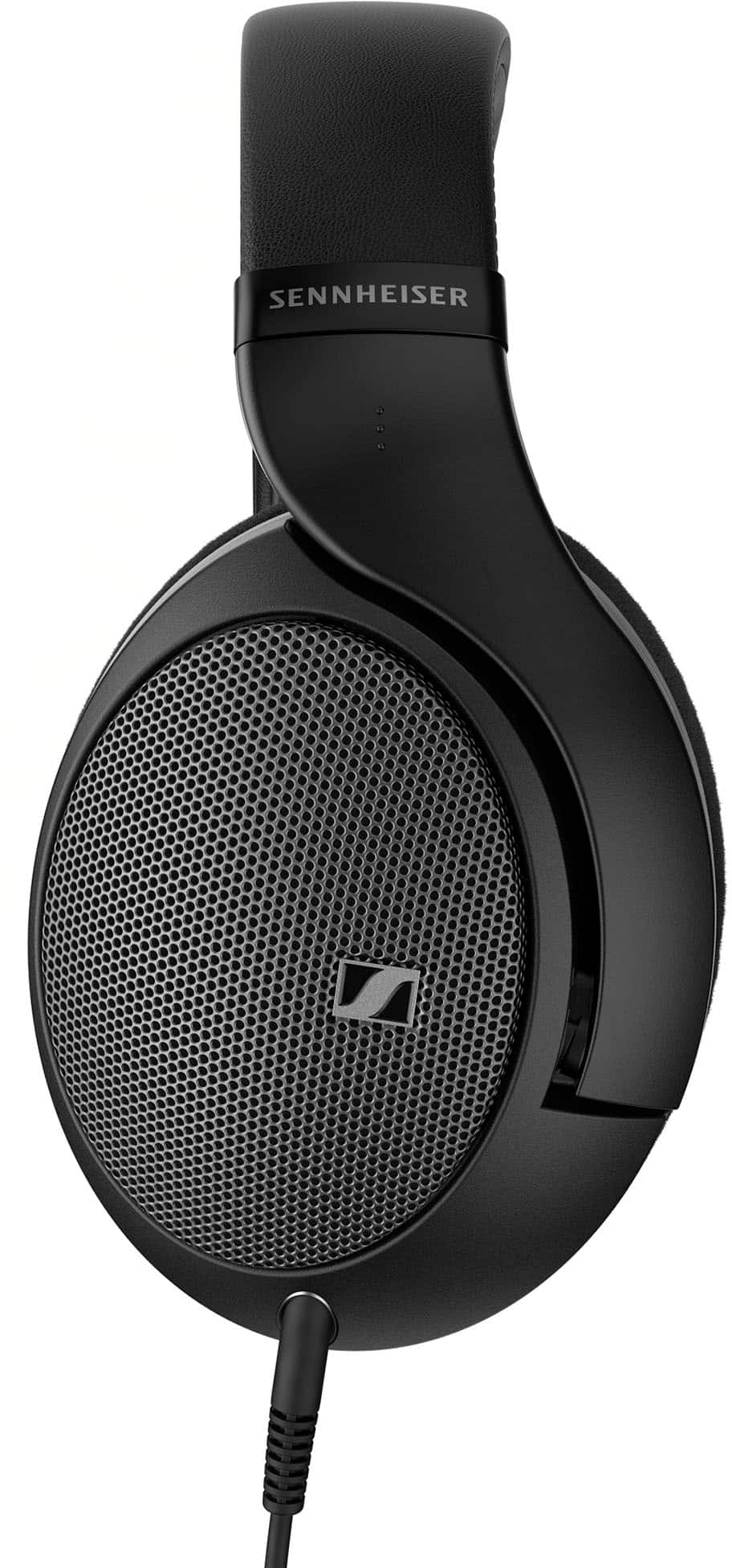 Left. Sennheiser - Sennheiser HD 550 Over-Ear Open-Back Wired Headphones - Black.