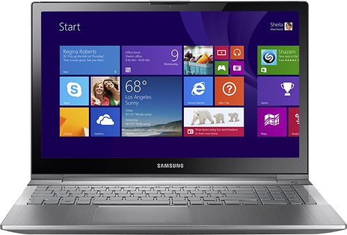  Samsung - ATIV Book 8 15.6&quot; Touch-Screen Laptop - Intel Core i7 - 8GB Memory - 1TB Hard Drive - Bare Metal