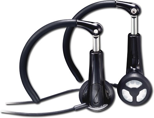 snelweg geeuwen Gehoorzaam Best Buy: Philips Nike Sport Vapor Clip-On Headphones Black SHJ030/27